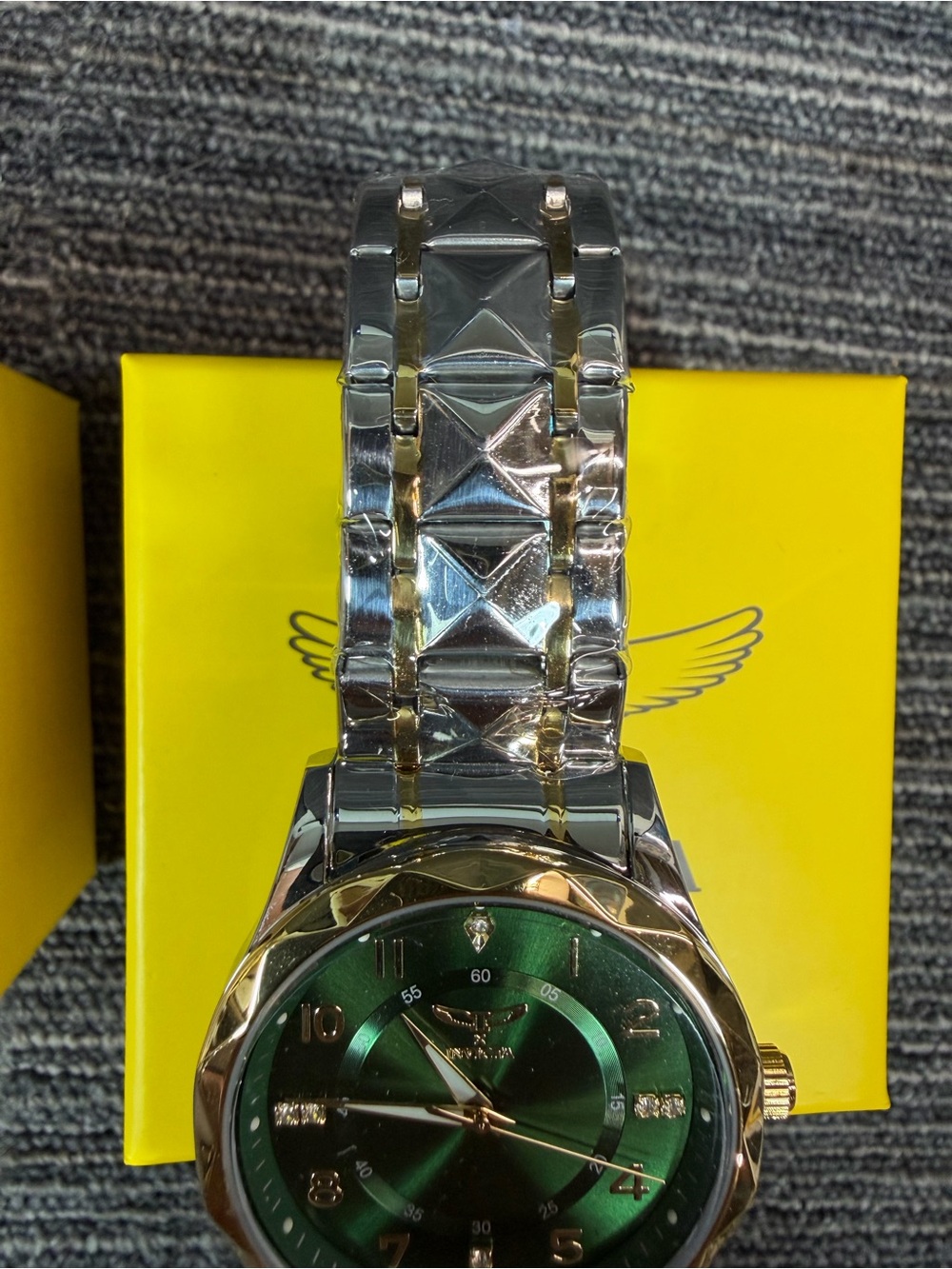 Invicta Specialty I by Invicta 41mm Mens Green Dial Watch with Gold Accent 69025 - Picture 8 of 12